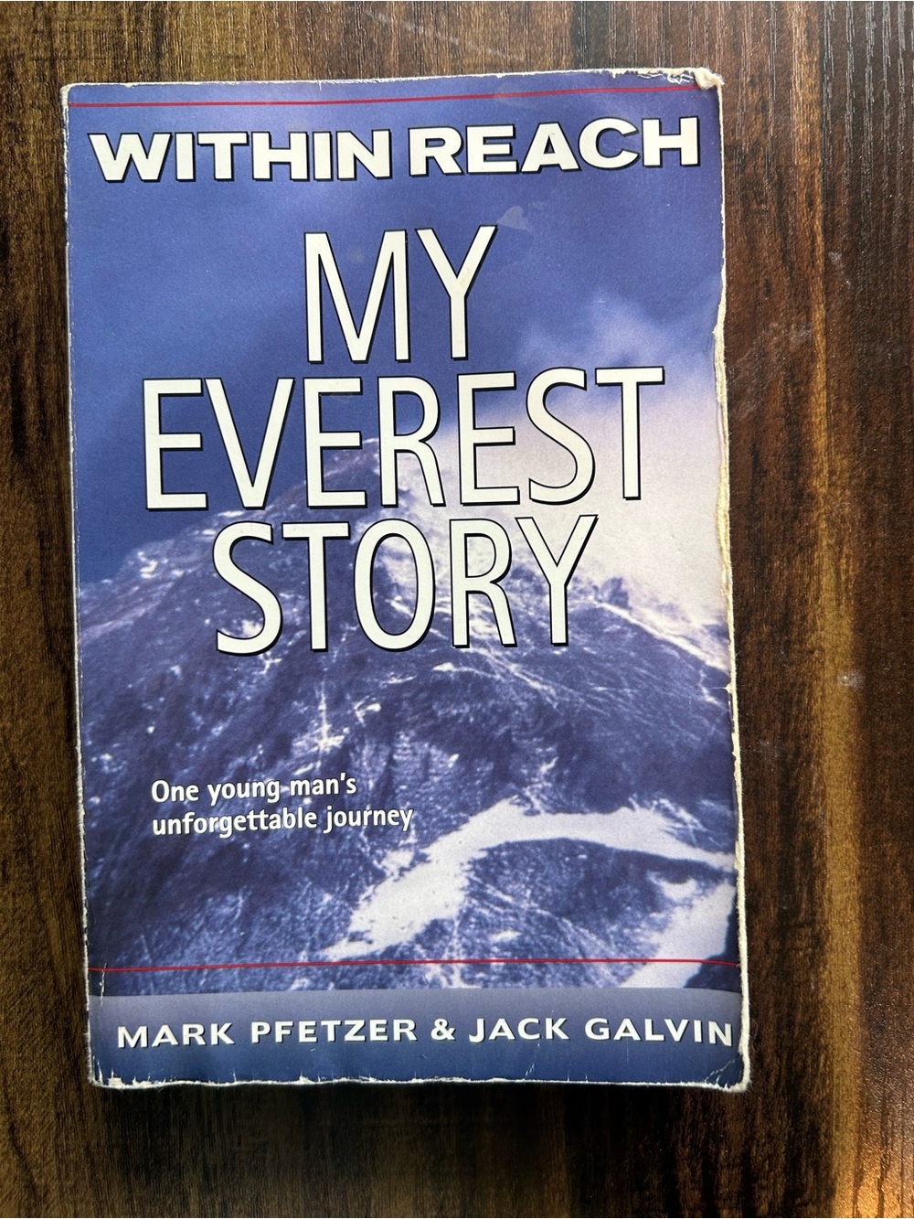 Within Reach: My Everest Story - Blue Book